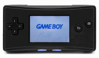 GBA Micro Black GameBoy Advance US box art